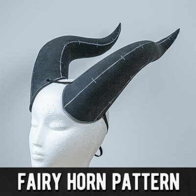 Fairy Horn Foam Pattern - Digital Download | PDF by Kamui Cosplay