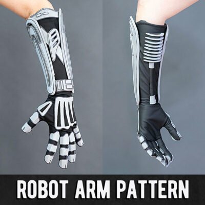 Robot Arm Pattern - Digital Download | PDF by Kamui Cosplay