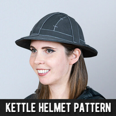 Kettle Helmet Pattern by Kamui Cosplay