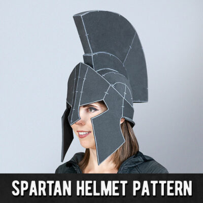 Spartan Helmet Pattern by Kamui Cosplay