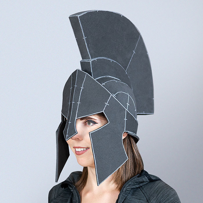 spartan helmet outline