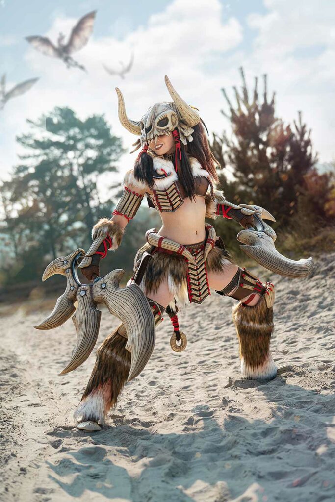 Bone Armor from Monster Hunter Rise by Kamui Cosplay