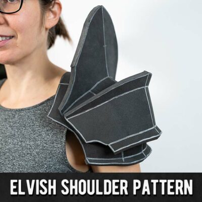 Elvish Shoulder Armor Pattern by Kamui Cosplay