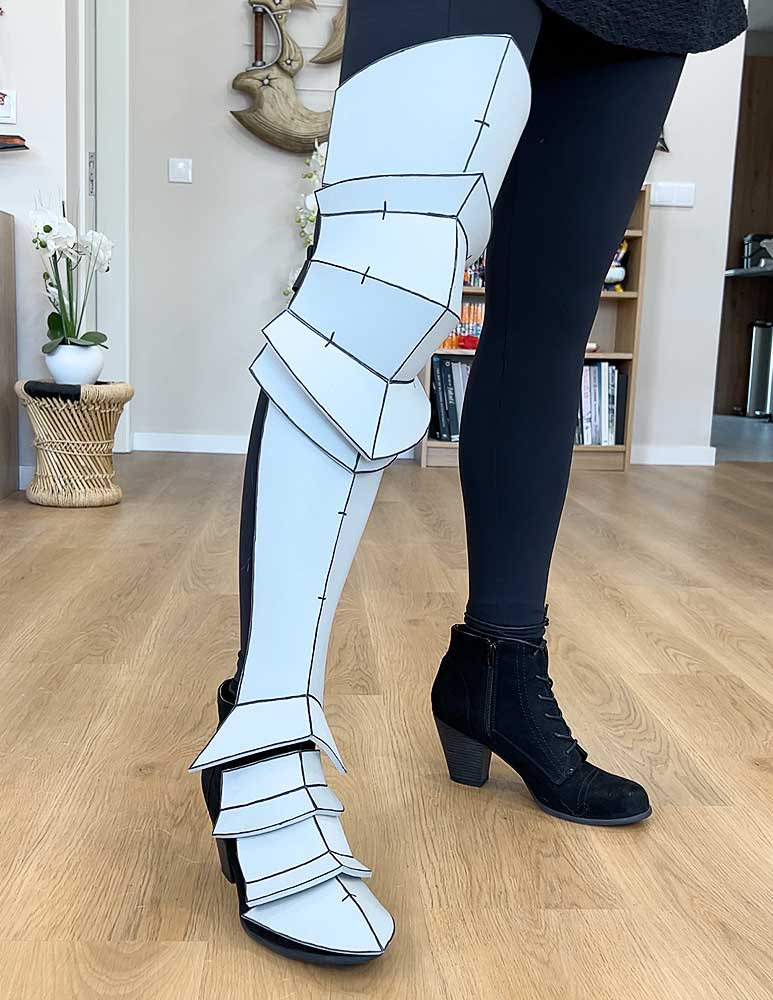 Knight's Legs Armor Pattern - Digital Download | PDF