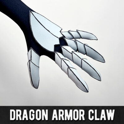 Dragon Armor Claws Pattern by Kamui Cosplay