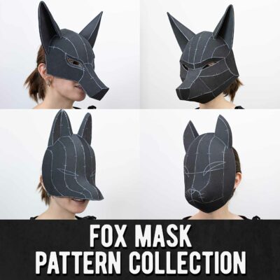 Fox Mask Pattern Collection by Kamui Cosplay Cover