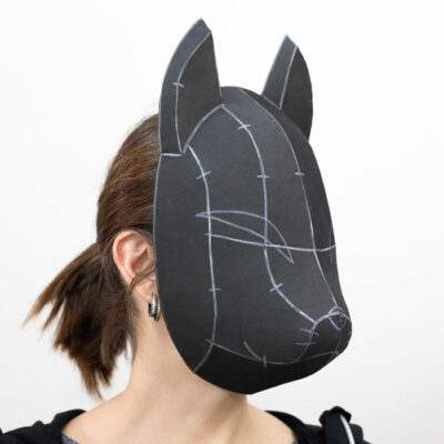 Anbu Fox Mask EVA Foam Pattern by Kamui Cosplay 2