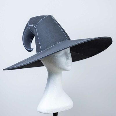 Curly Witch Hat Pattern by Kamui Cosplay 5