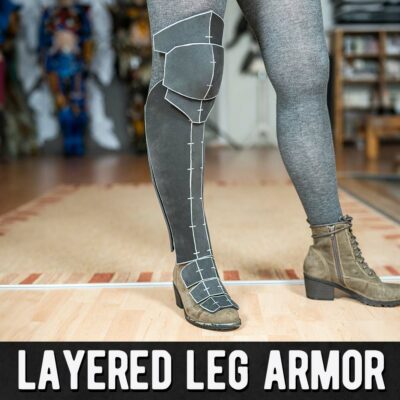 Layered Leg Armor Pattern by Kamui Cosplay Cover