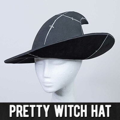 Pretty Witch Hat Pattern - Digital Download | PDF