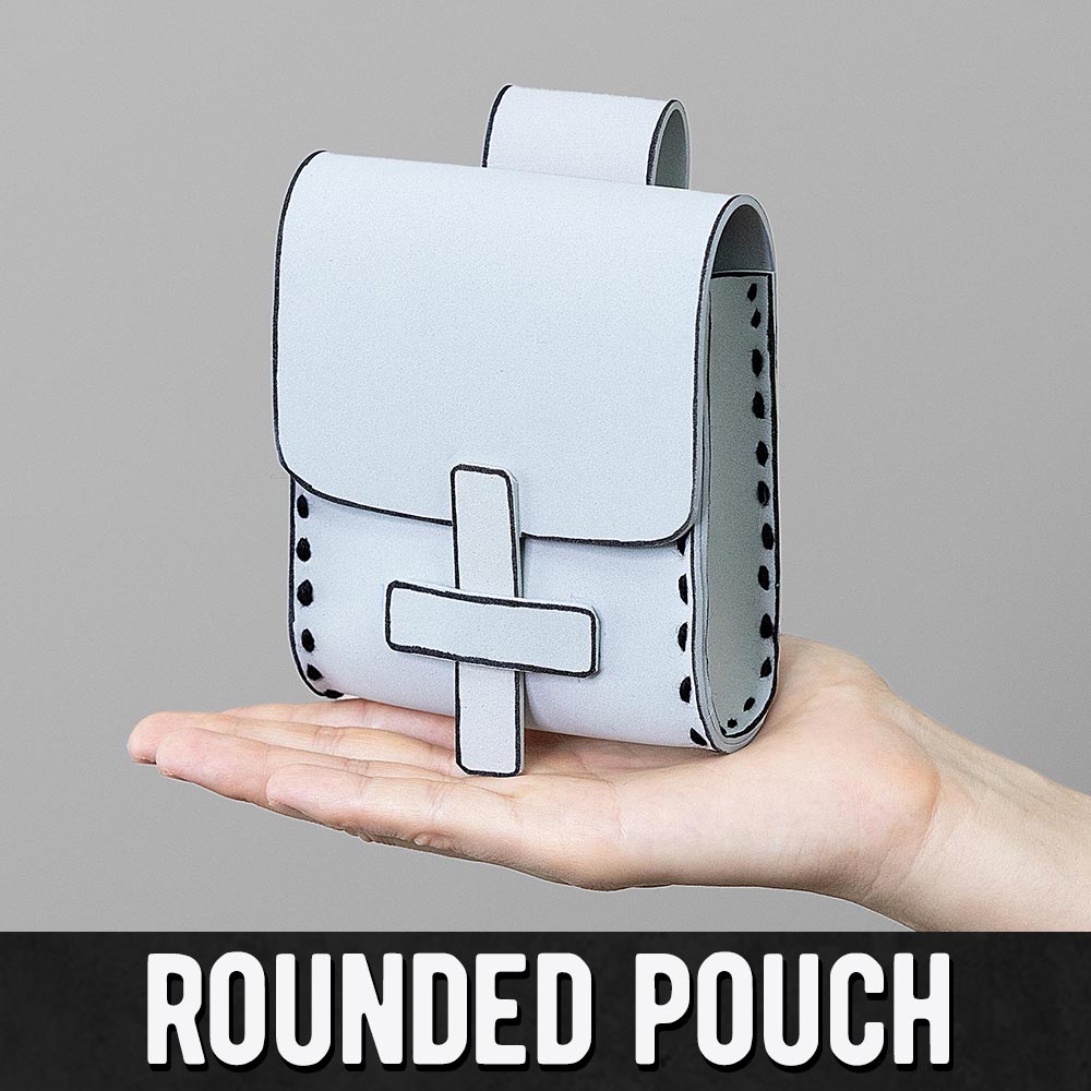 Rounded Pouch Pattern by Kamui Cosplay