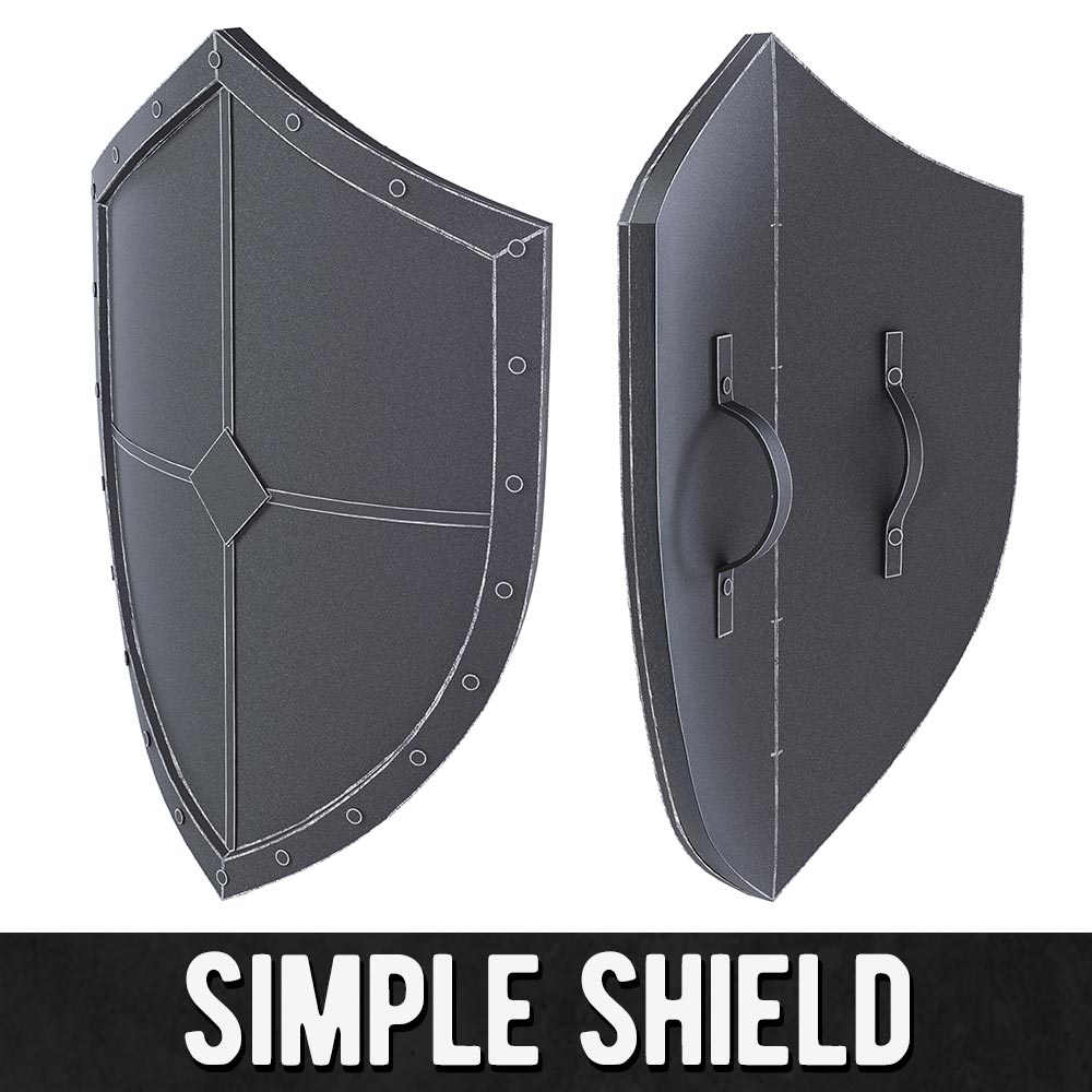Simple Shield Pattern - Digital Download | PDF
