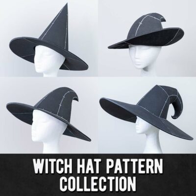 Witch Hat Pattern Collection by Kamui Cosplay