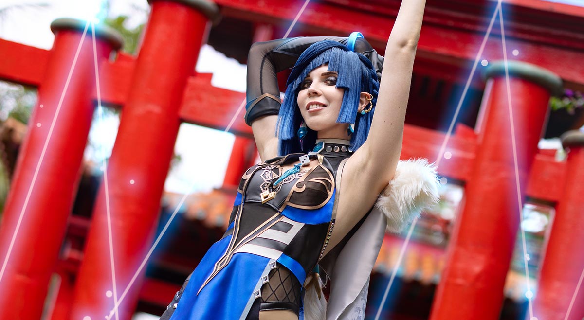 Bringing Yelan from Genshin Impact to life!