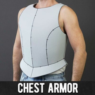 Male Chest Armor Breastplate Pattern by Kamui Cosplay