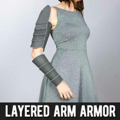 Layered Arm Armor Pattern by Kamui Cosplay
