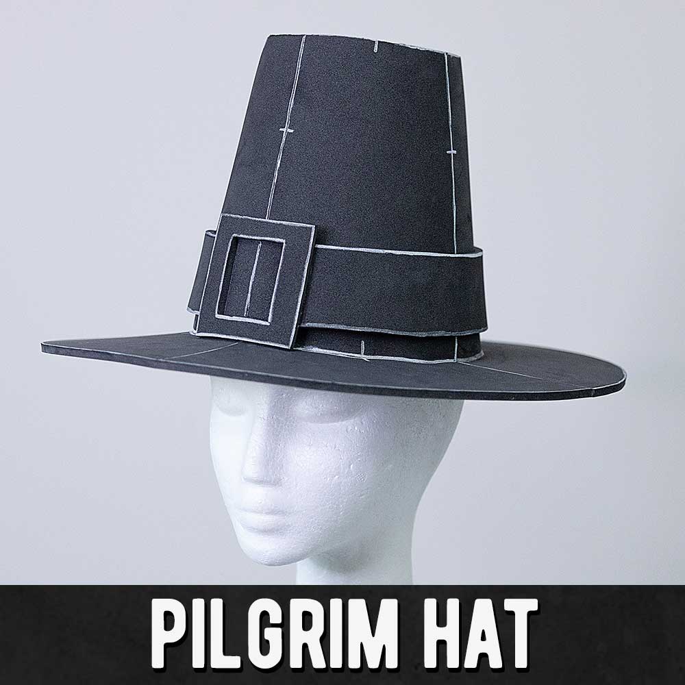 Pilgrim Hat Pattern by Kamui Cosplay