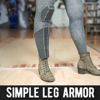 Simple Leg Armor Pattern by Kamui Cosplay