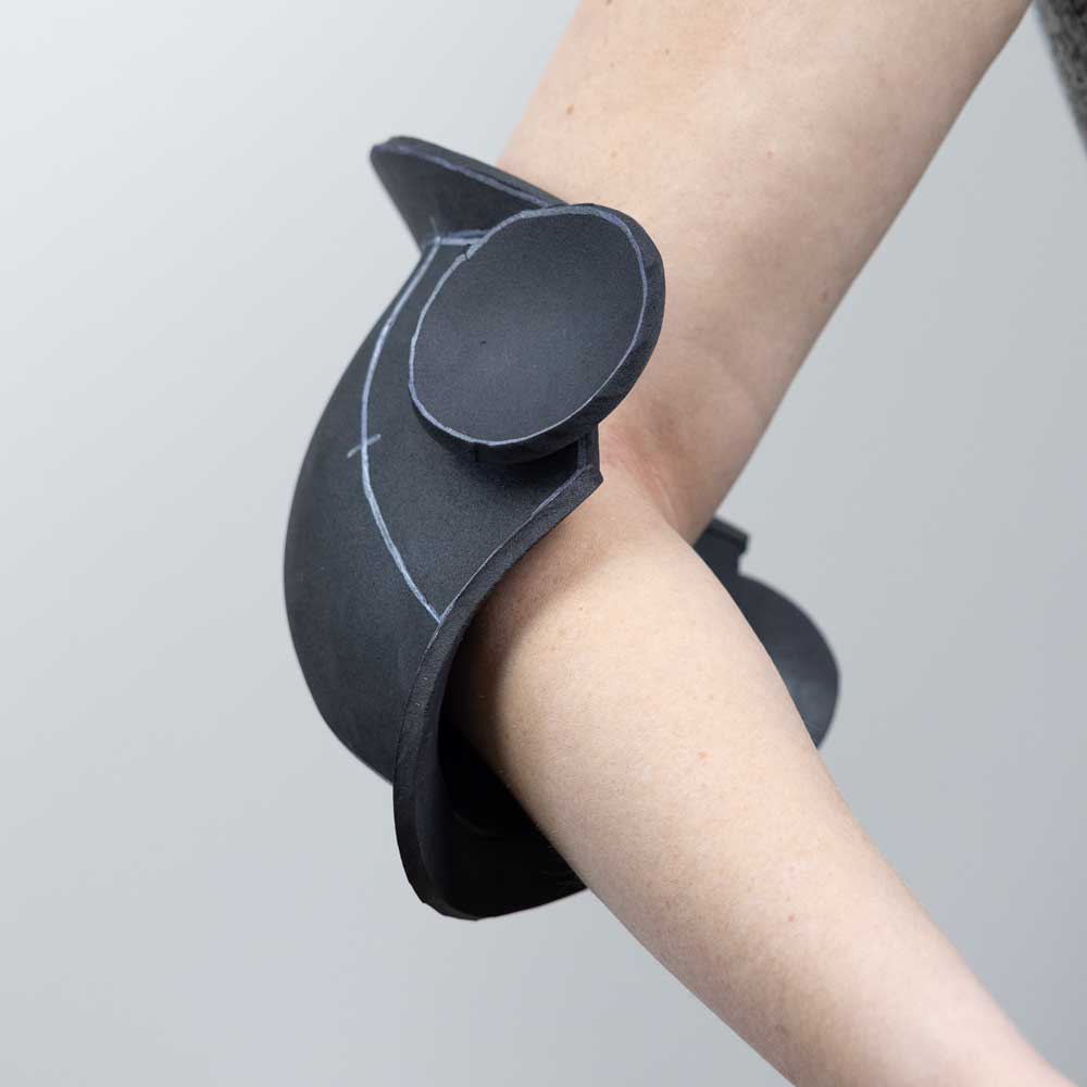 Simple Elbow Armor Pattern - Digital Download | PDF - Image 2
