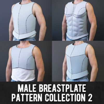 Male Breastplate Pattern Collection 2 (4 designs) - Digital Download | PDF