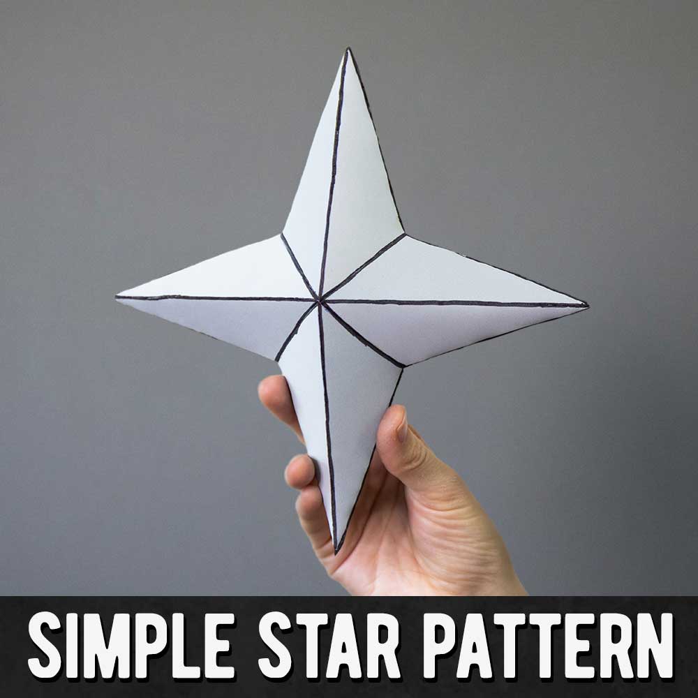 Simple Star Pattern by Kamui Cosplay