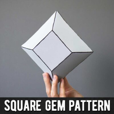 Square Gem Pattern - Digital Download | PDF