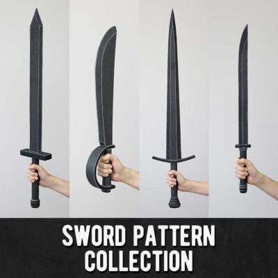 Foam Sword Pattern Collection (4 Designs) - Digital Download | PDF