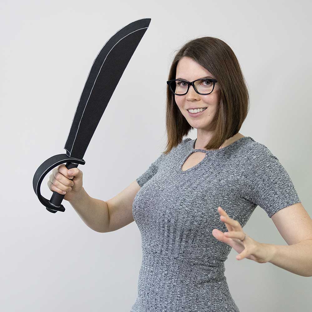 Pirate Foam Sword Pattern - Digital Download | PDF - Image 2