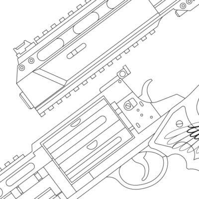 Resident Evil Requiem Revolver Blueprint - Digital Download | PDF