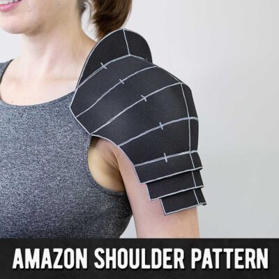 Amazon Shoulder Armor Pattern - Digital Download | PDF