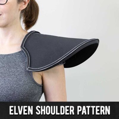 Elven Shoulder Armor Pattern - Digital Download | PDF