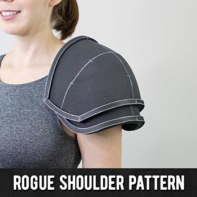 Rogue Shoulder Armor Pattern - Digital Download | PDF