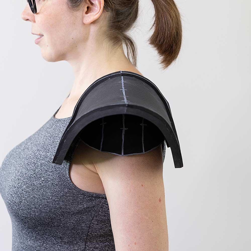 Elven Shoulder Armor Pattern - Digital Download | PDF - Image 3