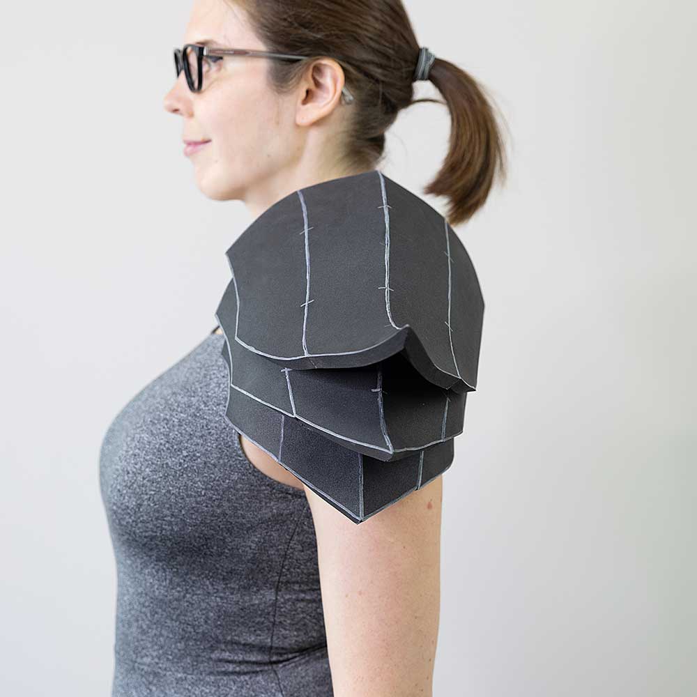 Wizard Shoulder Armor Pattern - Digital Download | PDF - Image 3