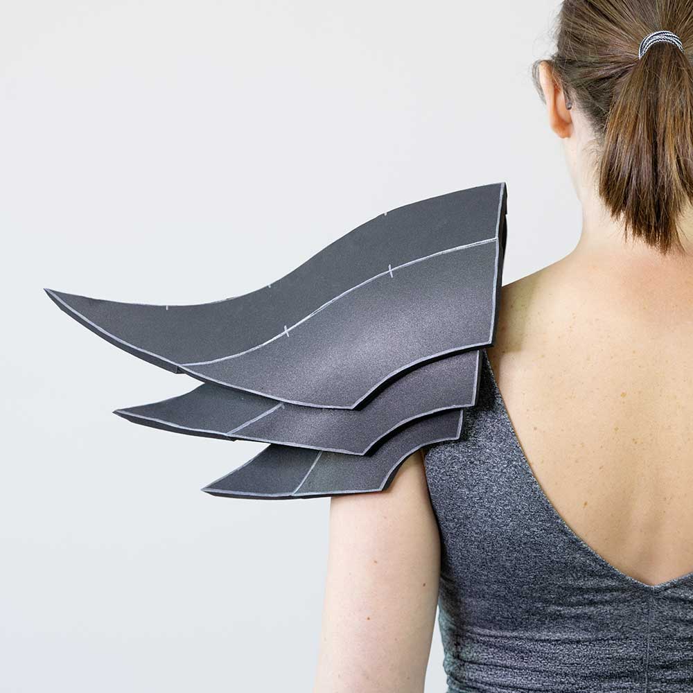 Wizard Shoulder Armor Pattern - Digital Download | PDF - Image 5