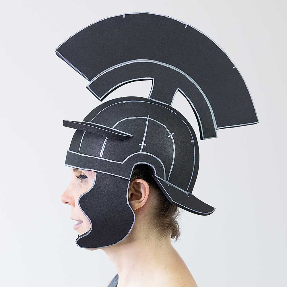 Roman Helmet Pattern - Digital Download | PDF - Image 2