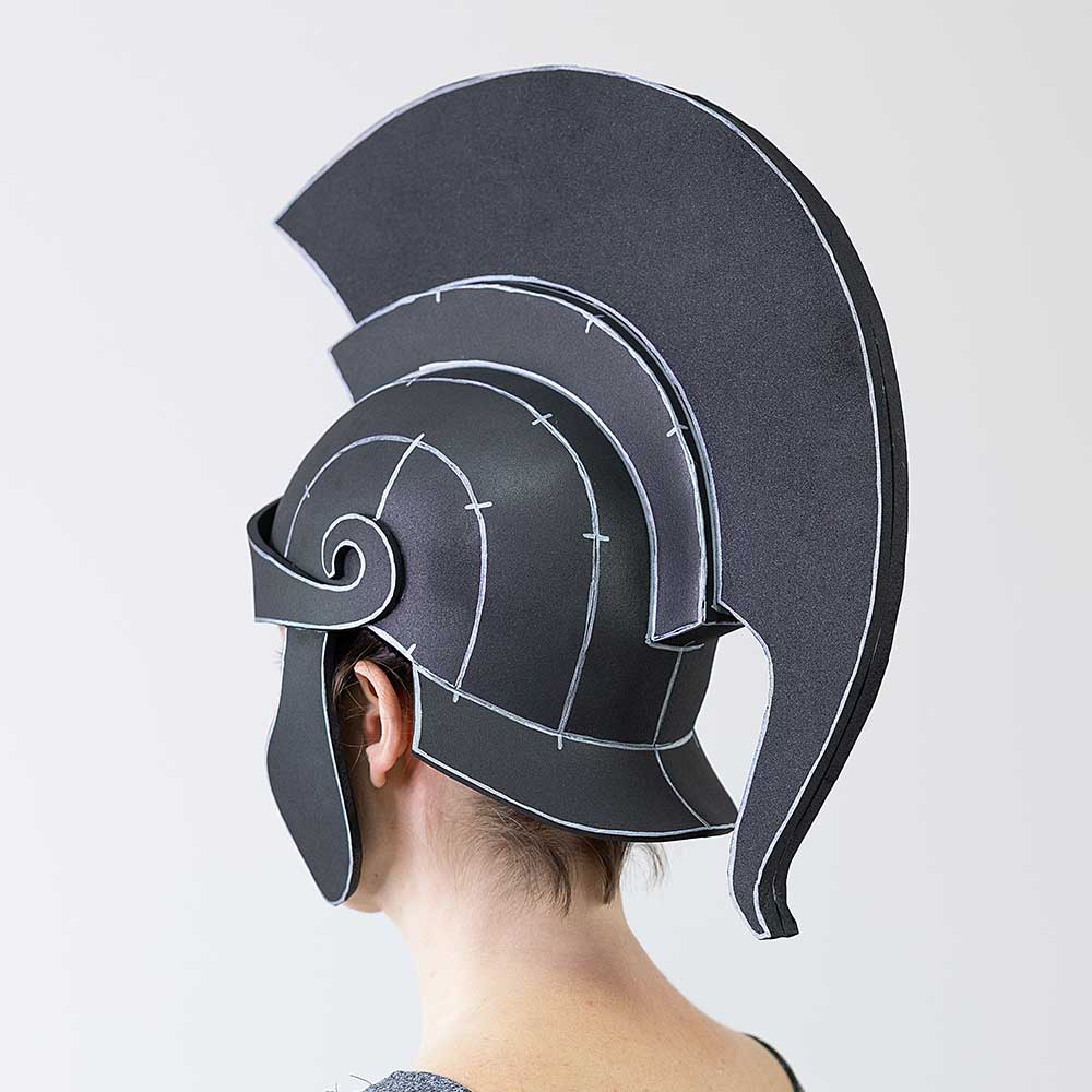Greek Helmet Pattern - Digital Download | PDF - Image 3