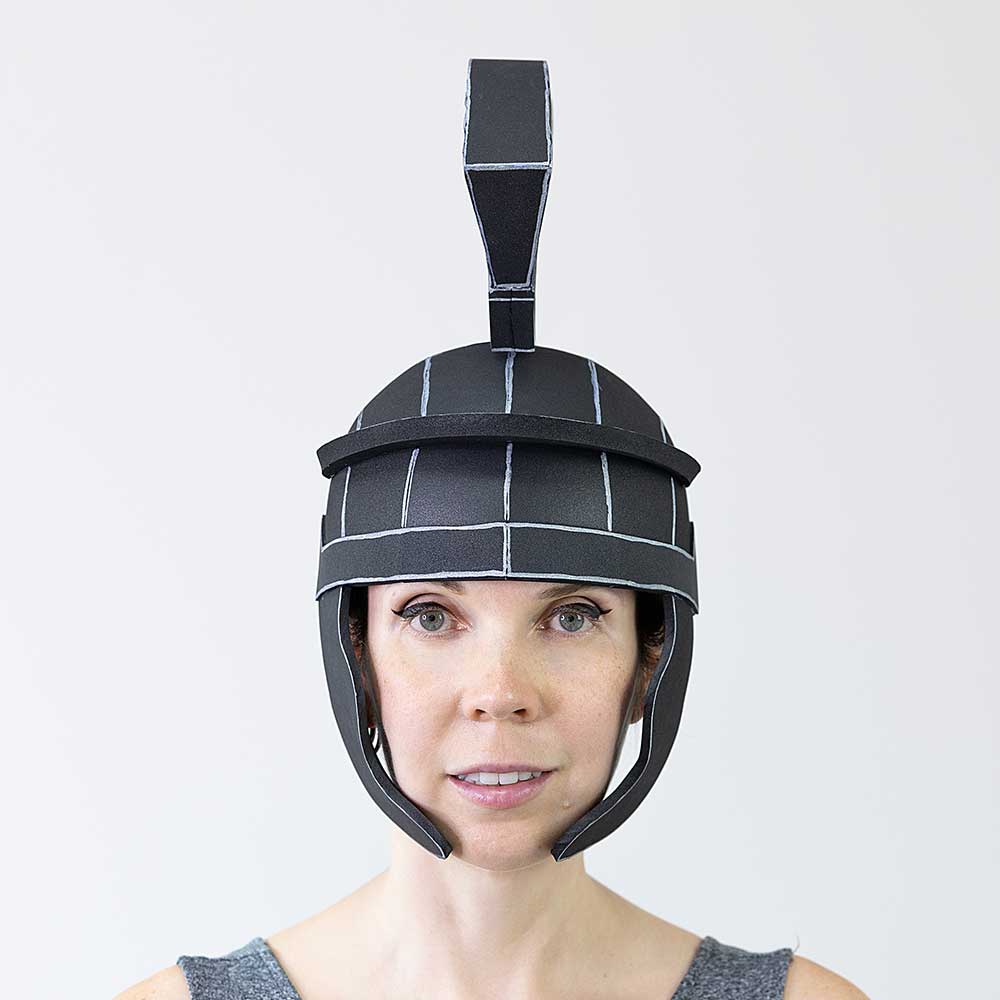 Roman Helmet Pattern - Digital Download | PDF - Image 3